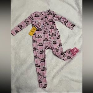 NWT Posh Peanut Cruisin’ Barbie Footie PJ’s